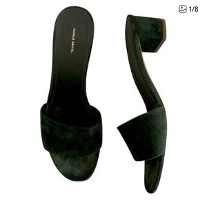 Mansur Gavriel Suede Mules